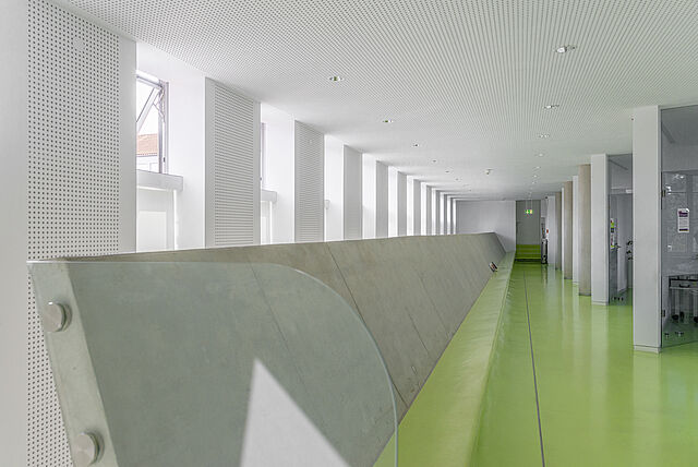 Die Beratungsbüros finden Sie im Obergeschoss des Studienservice-Centers. Sie sind barrierefrei zu erreichen.