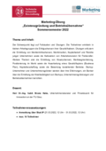 Ankündigung Existenzgründung