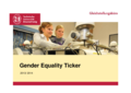 Gender Equality Ticker