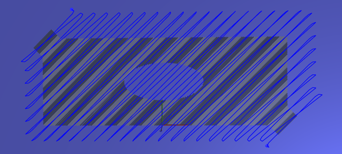 Robot path planning for the lay up of the manhole demonstrator