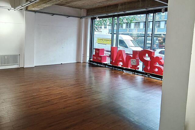 Foto Wissenschaftsschaufenster innen