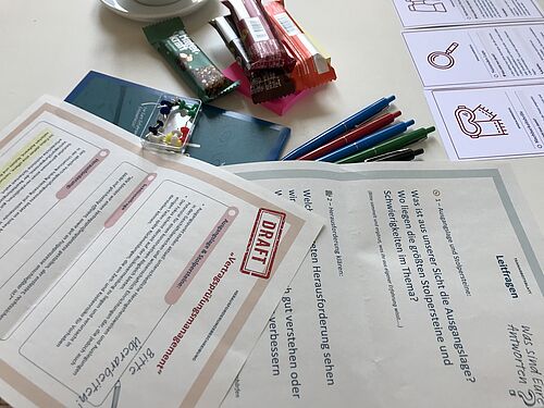 Darstellung Arbeitsplatz für Teams