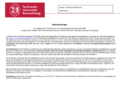 Nachweisbogen