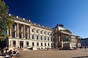 Der Haupteingang der Braunschweiger Schlossarkaden