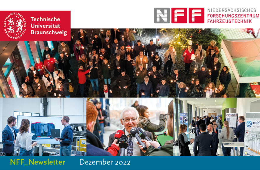 Coverfoto-Collage des Dezember-Newsletters