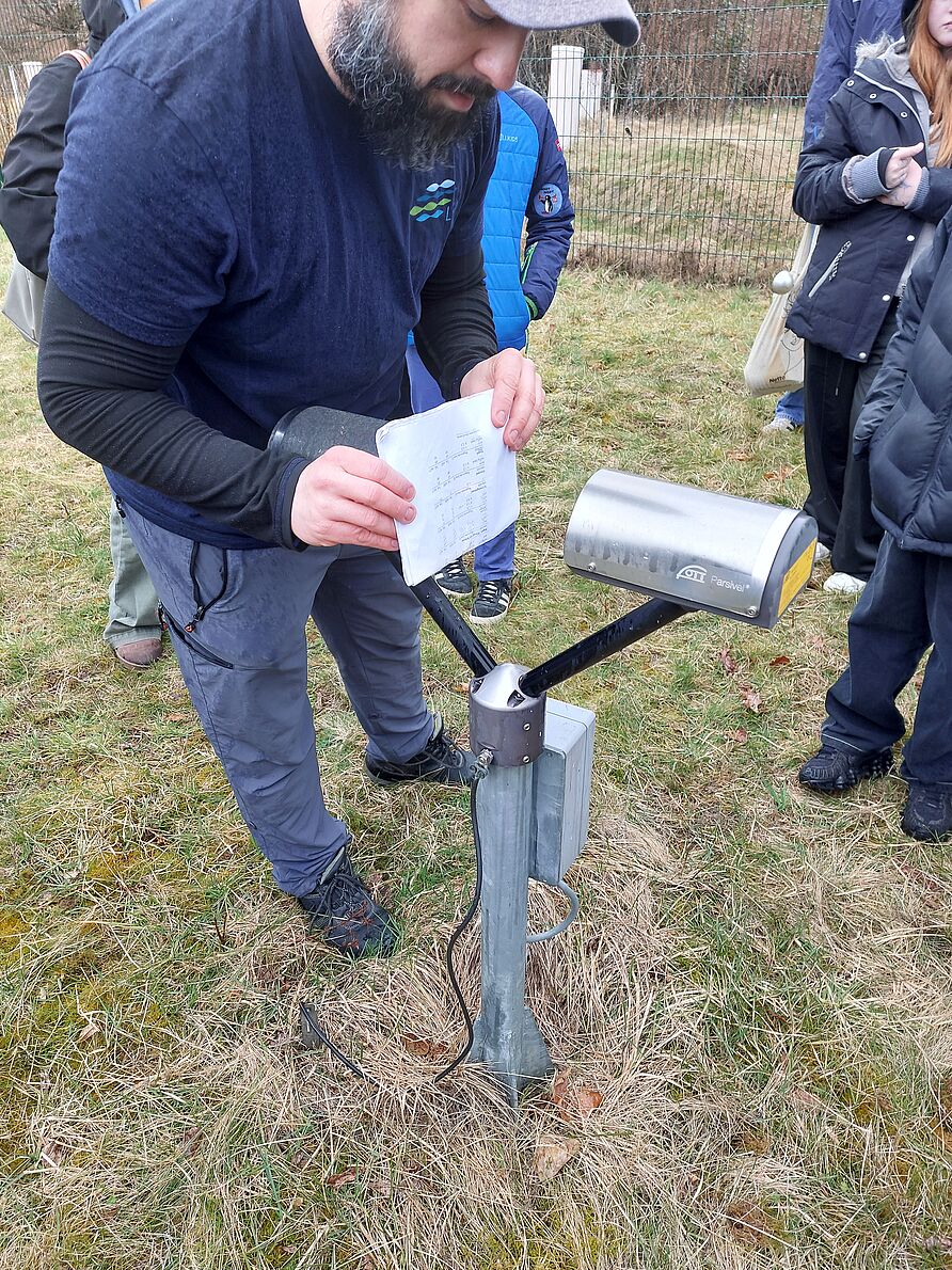 Besuch der Sally-Perel-Gesamtschule im LWI