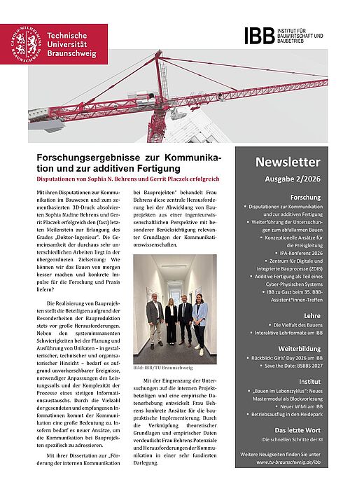IBB Newsletter 2/2026