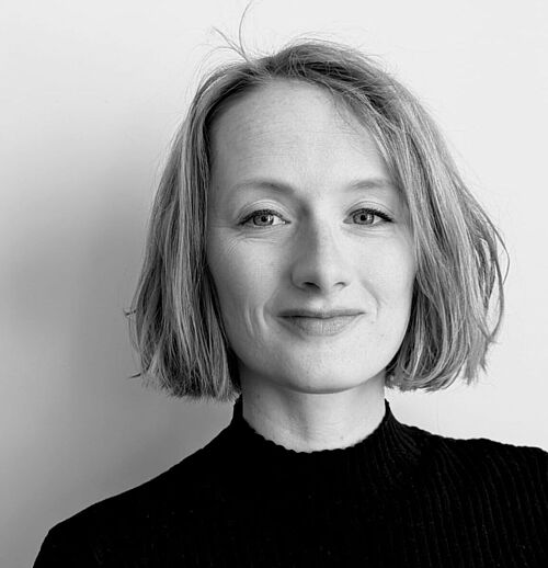 Schwarz-weißes Portraitfoto
