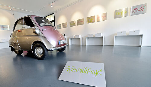 BMW Isetta im NFF-Ausstellungsraum_Motiv Knutschkugel