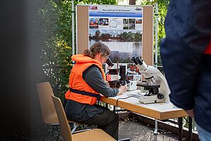 #SdZ23 Infostand "Uni auf dem Wasser"