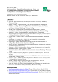 Literaturliste zur Studienarbeit