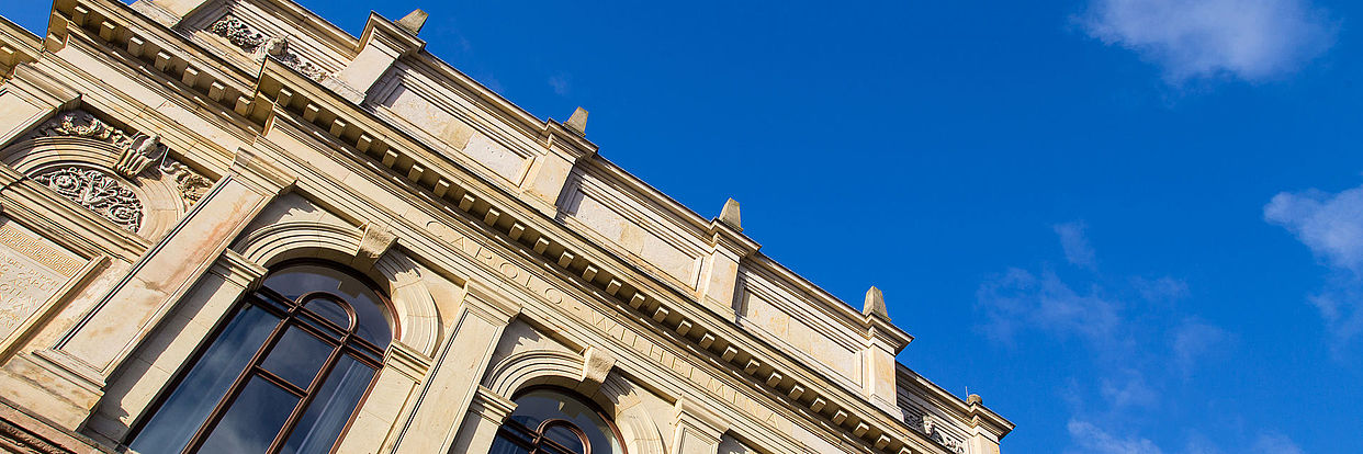Das Altgebäude der TU Braunschweig 
