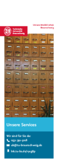 Lesezeichen UB Services