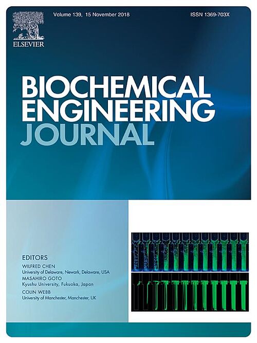 Cover in Biochemical Engineering Journal