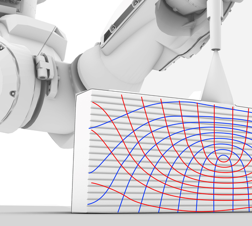 Force trajectories and SC3DP Proccess