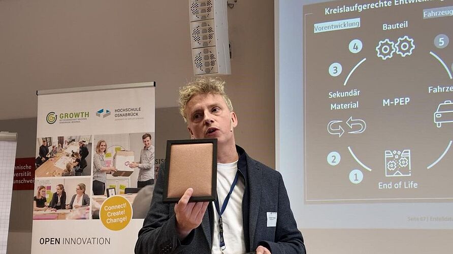 Workshop "Crossindustrial Supply Chain" am 5. März 2025 im NFF: Vortrag über Bioleder