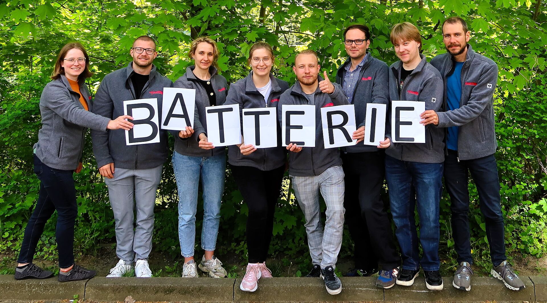 Teamfoto Batterietechnik Elenia