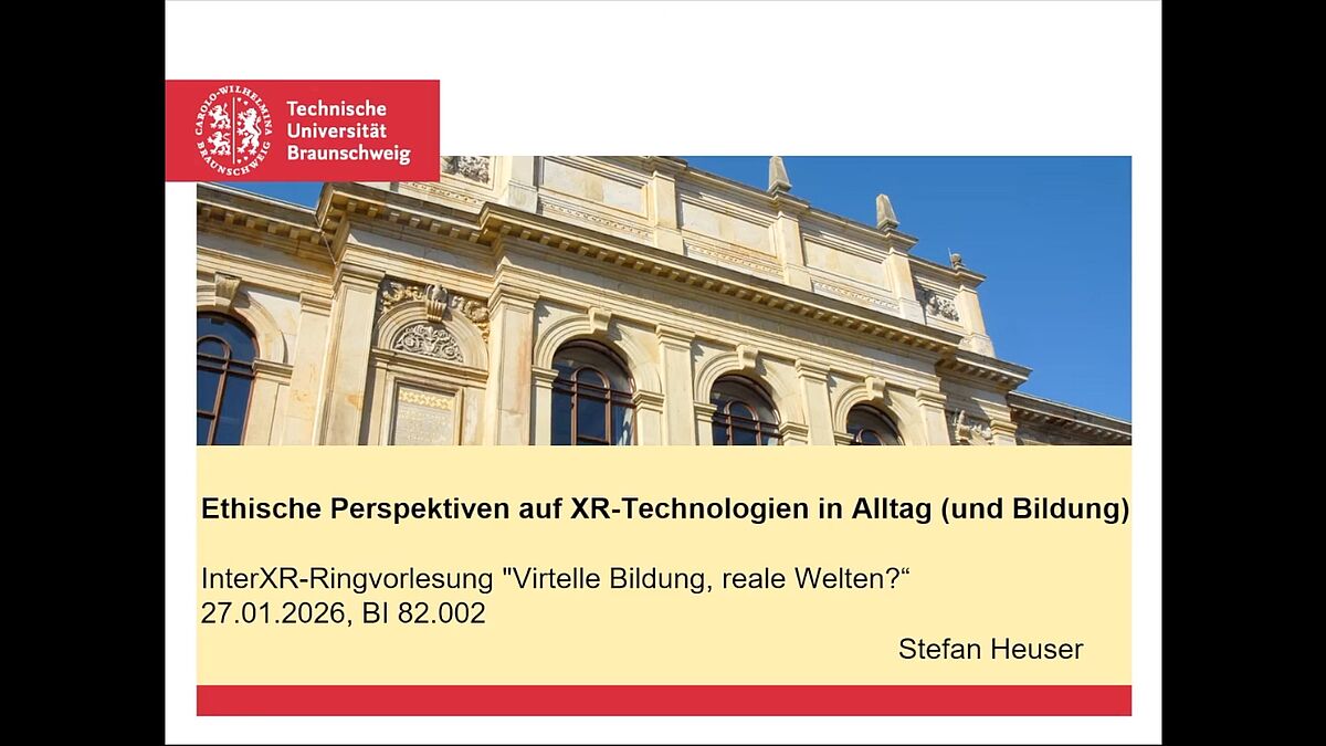 Ethische Perspektiven auf XR-Technologien in Alltag und Bildung