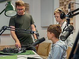 „Clever Nachgefragt!“ Aufnahmen