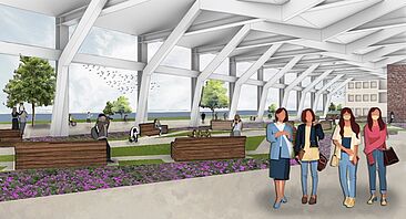 Perspektive Hafenhalle