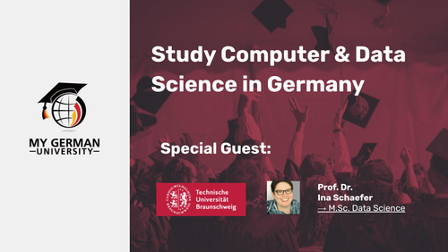 This video is a recording of the webinar "Study Computer & Data Science in Germany" from May 5, 2021