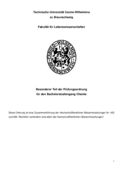 prüfungsordnung chemie bsc ab WS 08/09
