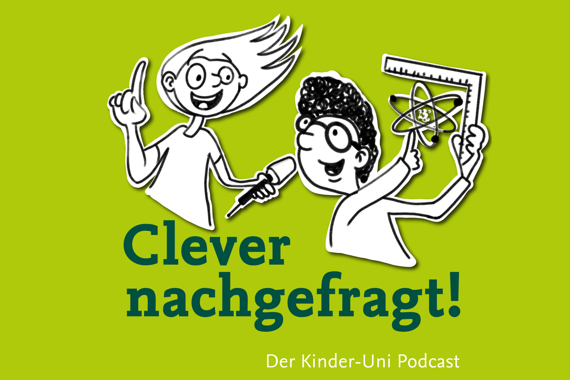 Logo Podcast-Serie "Clever nachgefragt!"