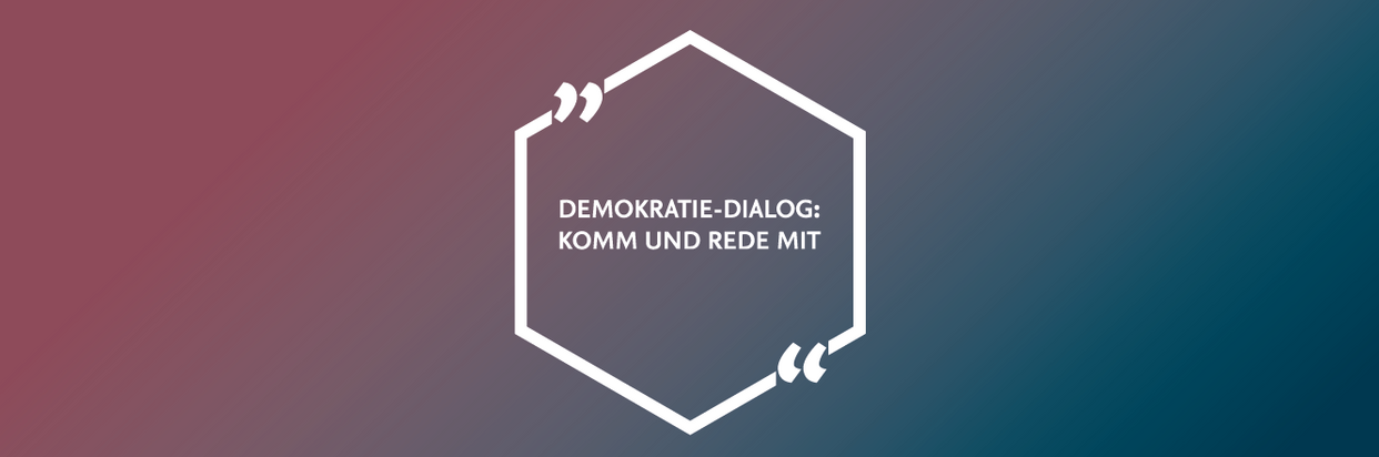 Banner Demokratie-Dialog 