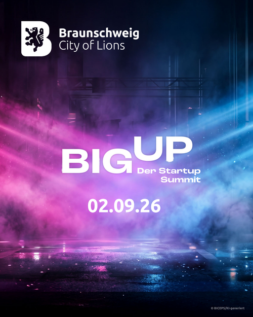 Big Up Startup Summit am 02.09.2026