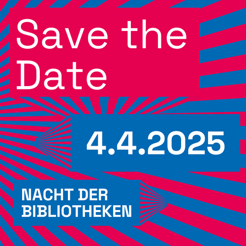 Nacht der Bibliotheken Save the Date