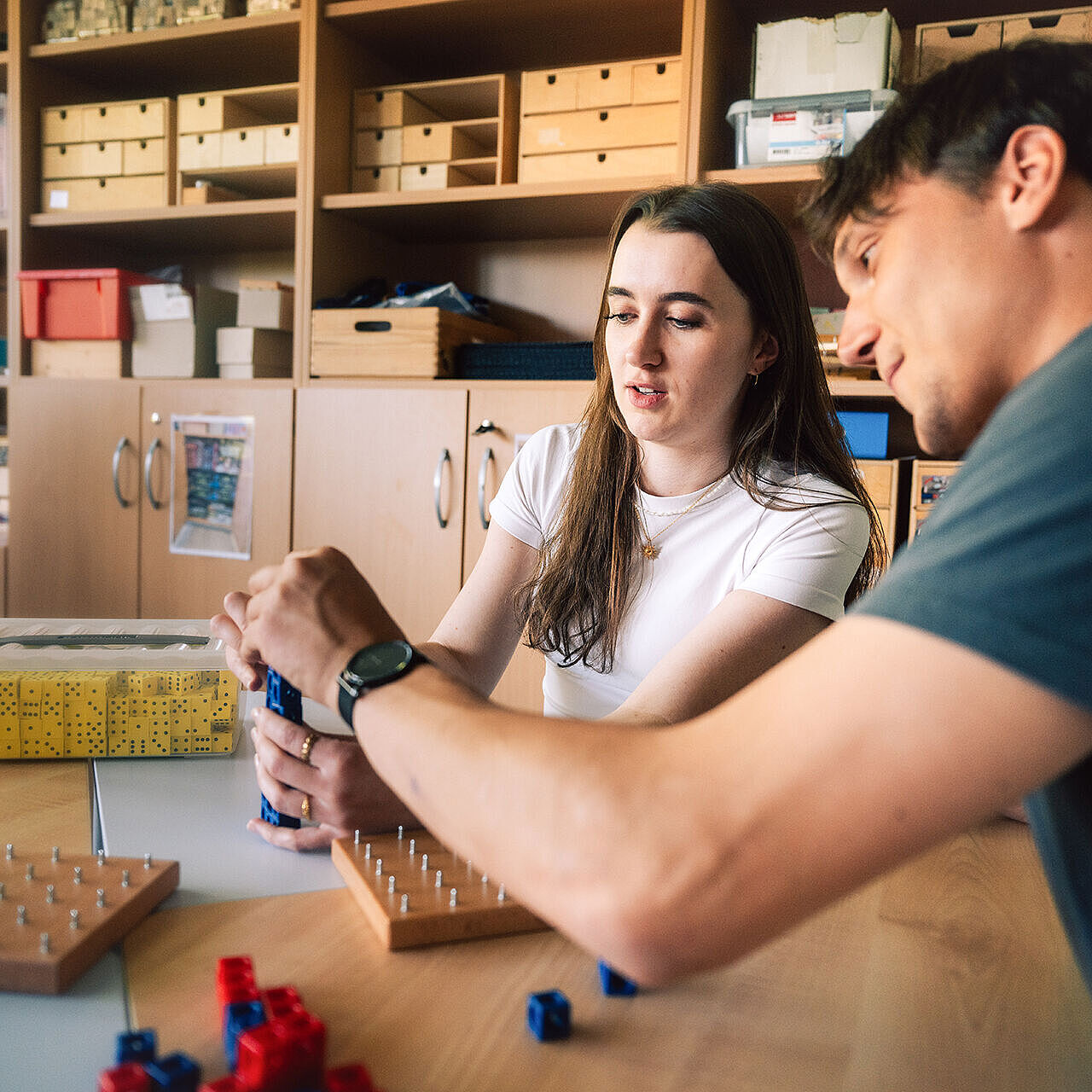 Studierende in Lehr- und Lernsituation