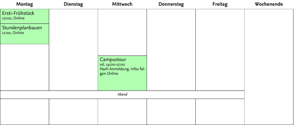 Stundenplan