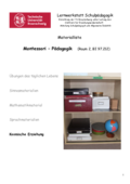 Lernwerkstatt Material