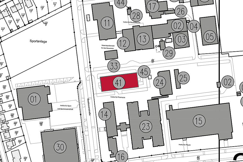 Lageplan Gebäude 2441