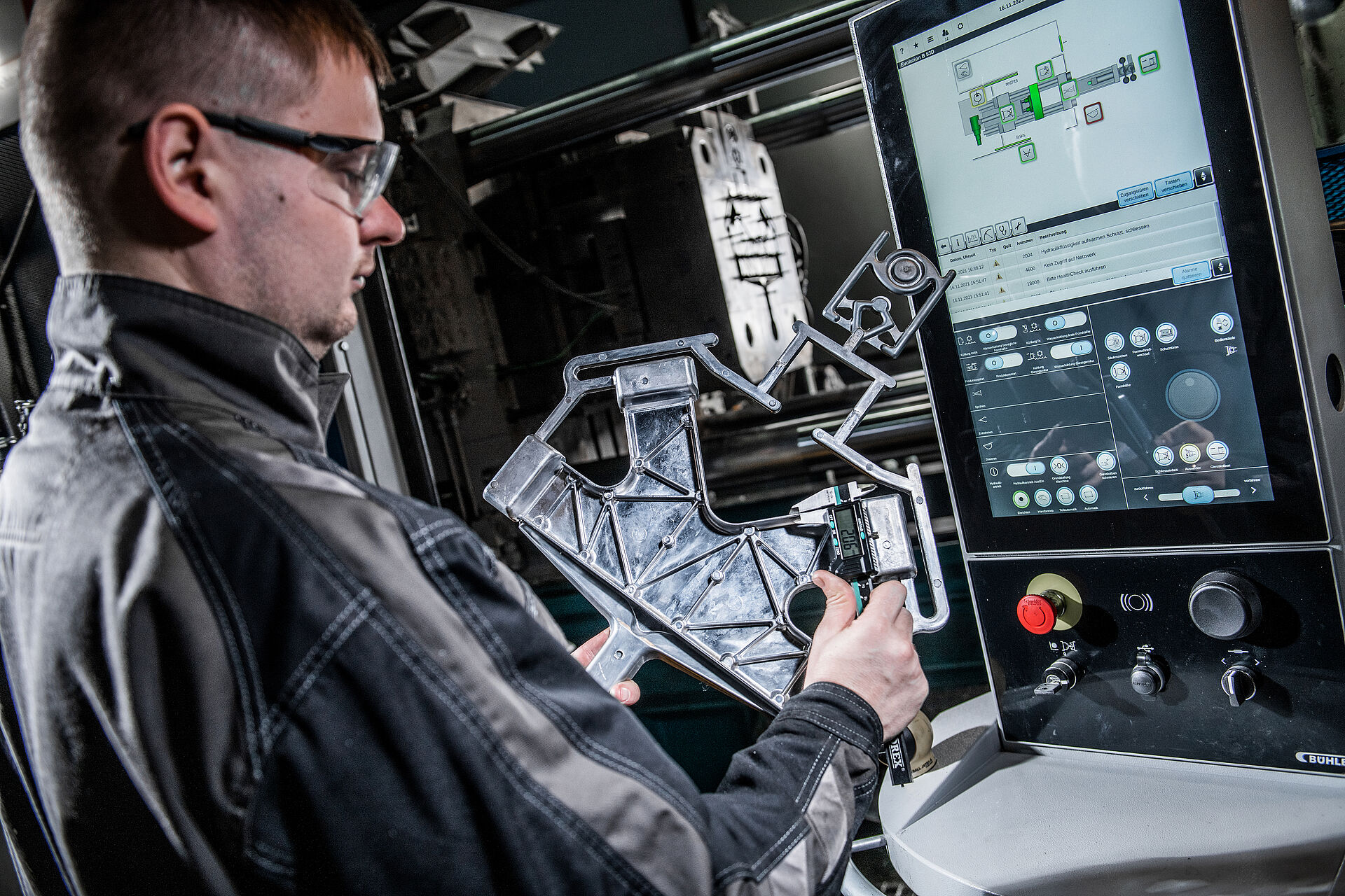 Die casting machine operator