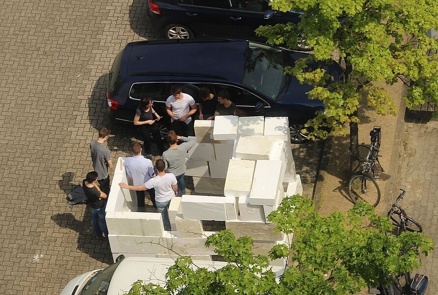 Stegreif Parkplatz IAK