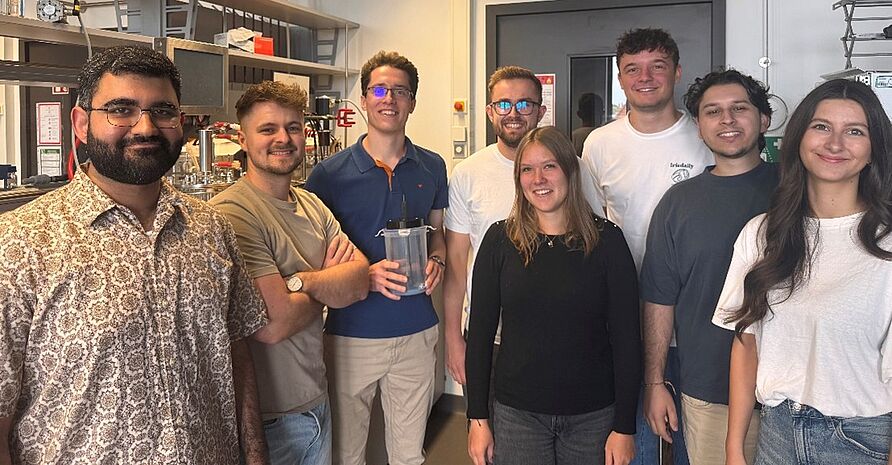 Das diesjährige TU Braunschweig-Team Squeeze the Yeast