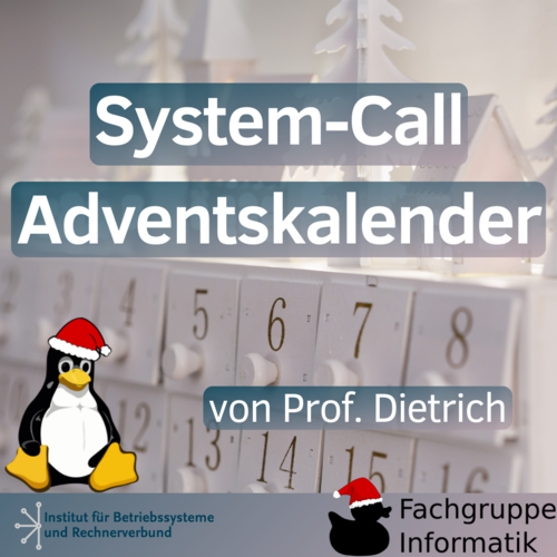 System-Call Adventskalender von Prof. Dietrich