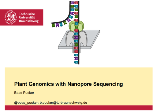 ONT sequencing talk