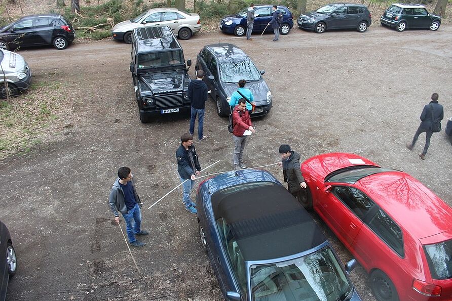 Stegreif Parkplatz IAK