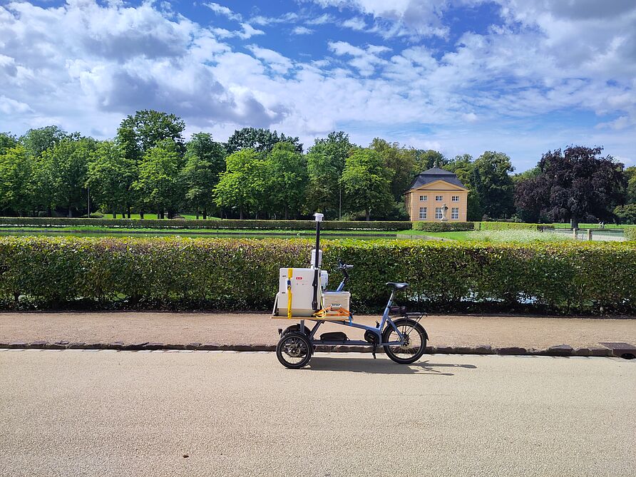 Lastenfahrrad Messkampage Dresden