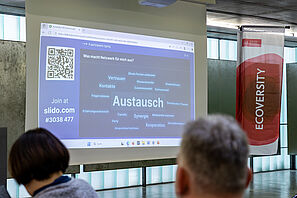 Slido Abfrage beim Netzwerktreffen