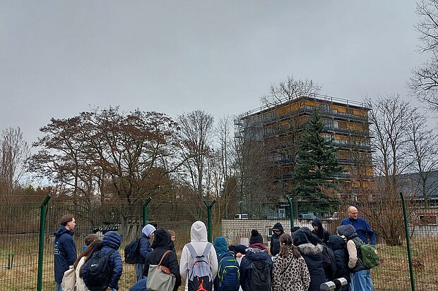 Besuch der Sally-Perel-Gesamtschule im LWI