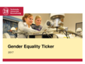 Gender Equality Ticker 2017