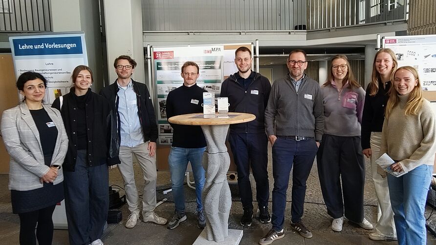Team des iBMB bei der Master-Expo