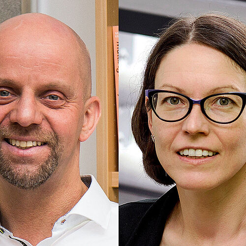 Professor Sándor Fekete und Professorin Ina Schaefer erforschen Algorithmen für Quantencomputer