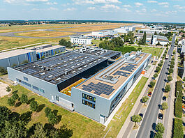 Luftbildaufnahme der Anlage NFF