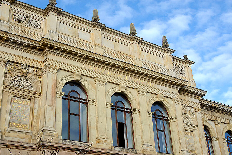 Das Altgebäude der TU Braunschweig