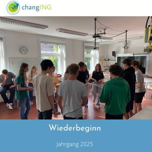 Wiederbeginn changING