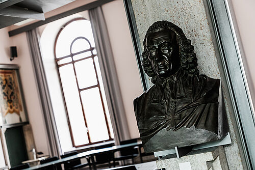 Büste Abt Jerusalems (1709-1789) im Neuen Senatsitzungssaal